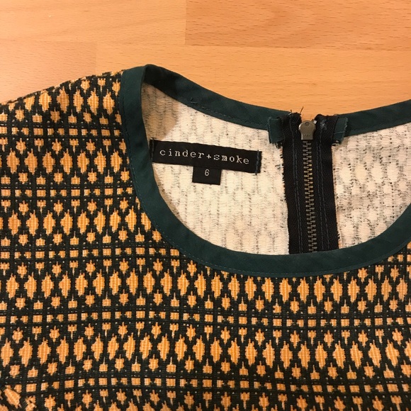 Vintage style cinder & smoke brand dress - Picture 6 of 8